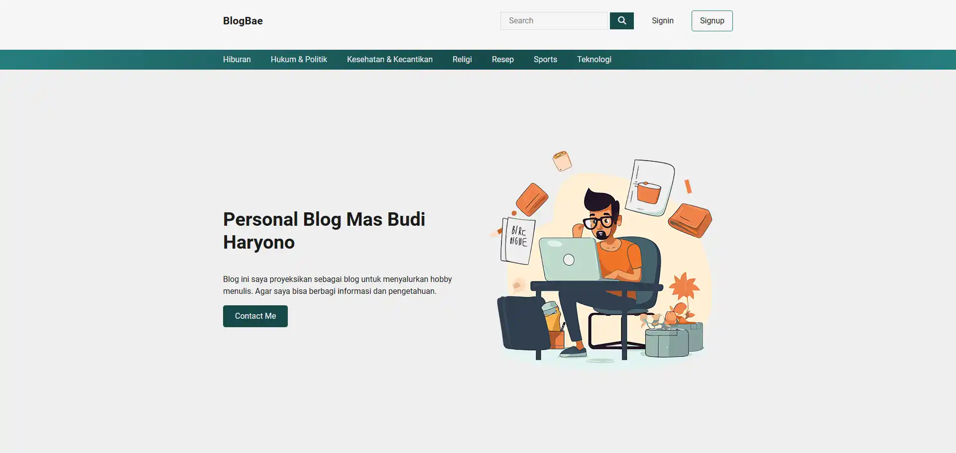 Blogbae WordPress Theme for Personal Blog Blogbae WordPress Theme for Personal Blog
